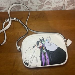 Disney X Coach Mini Jamie Camera
Bag With Villains Motif